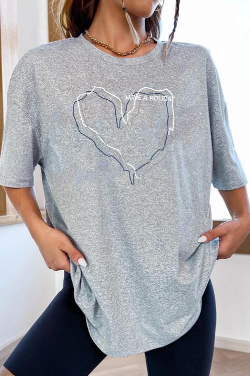 Unisex Holiday Tasarım Tshirt