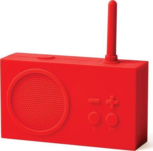 Tykho 3 Radyo ve Bluetooth Hoparlör Kırmızı