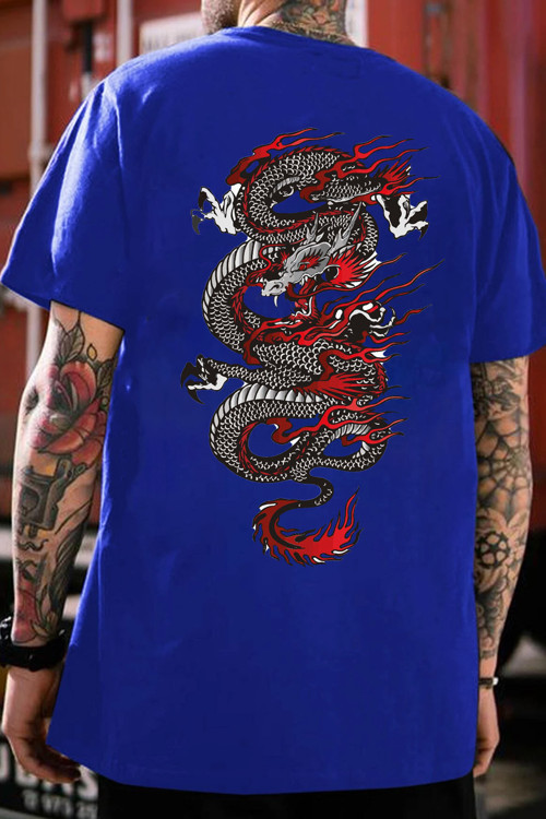 Unisex Chinesebox Baskılı T-shirt