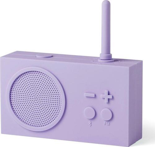 Tykho 3 Radyo Ve Bluetooth Hoparlör Lila