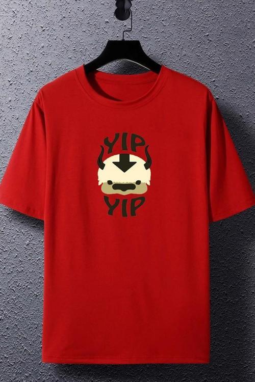 Unisex Avatar Appa Baskılı T-shirt