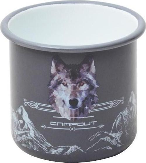 Campout Emaye Kupa Gri