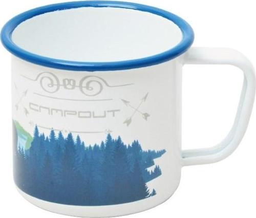 Campout Emaye Kupa Beyaz Doğa