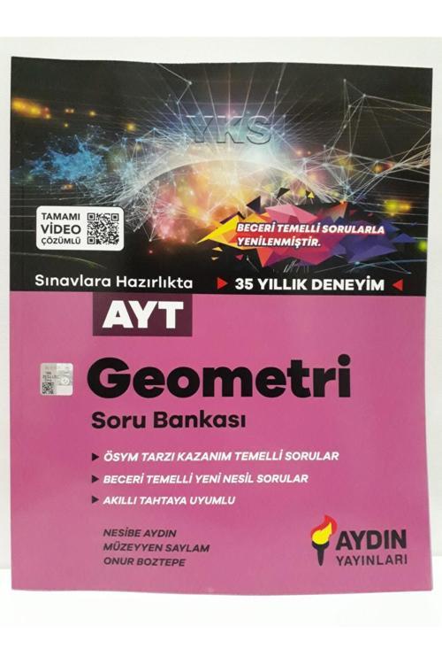Ayt Geometri Soru Bankası - Aydın Yayınları