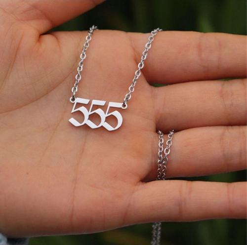 Melek Numarası Kolye 555