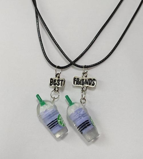 Best Friends Kolye Bf Arkadaşlık Kolyesi Şık