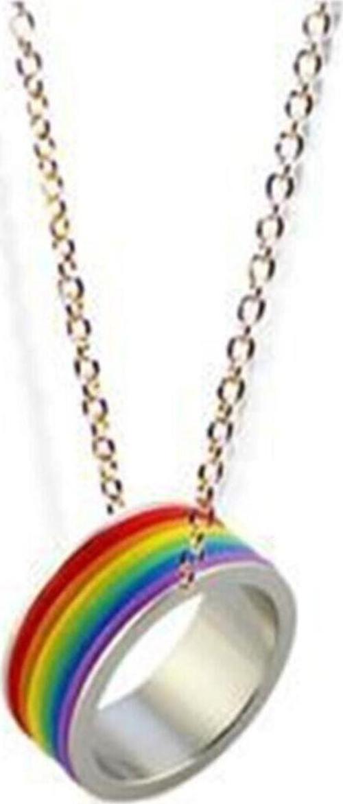 Rainbow (gökkuşağı) Yüzük Kolye