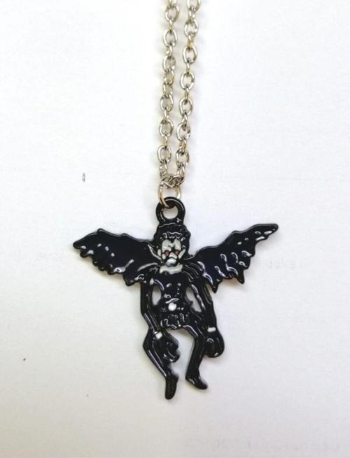 Death Note Ryuk Kolye Ölüm Meleği Şinigami Kolyesi Hediyelik Şık Eşya