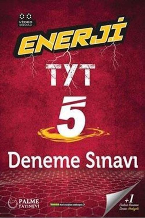 Palme Yks Tyt Enerji 5 Deneme Sınavı Video Çözümlü - Palme Yayınları