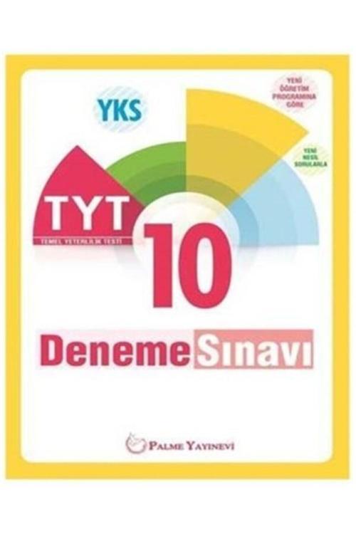 Tyt 10 Deneme Sınavı - Palme Yayınları