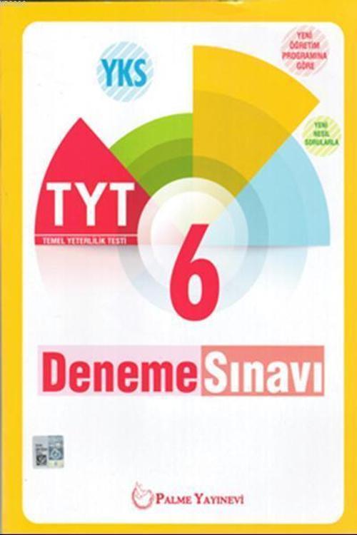 Yks Tyt 6 Deneme - Palme Yayınları