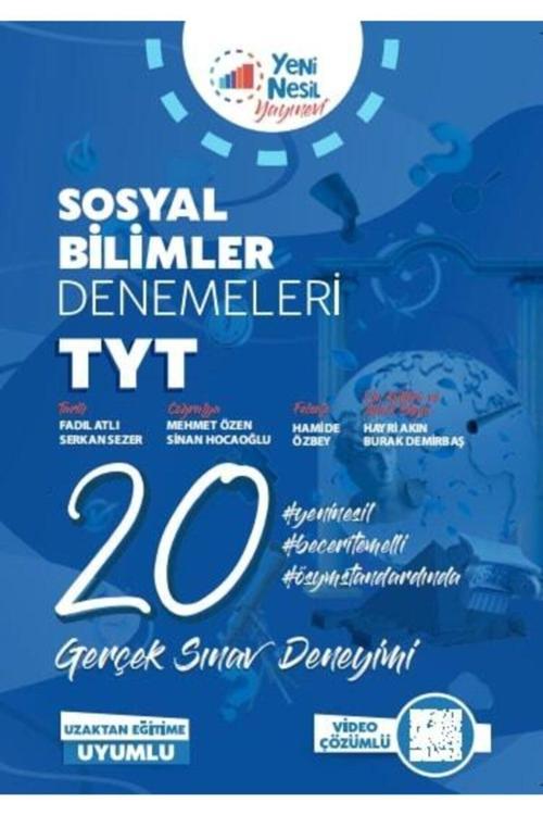 Yeni Nesil Yayınları Tyt Sosyal Bilimler 20 Deneme Sınavı Video Çözümlü