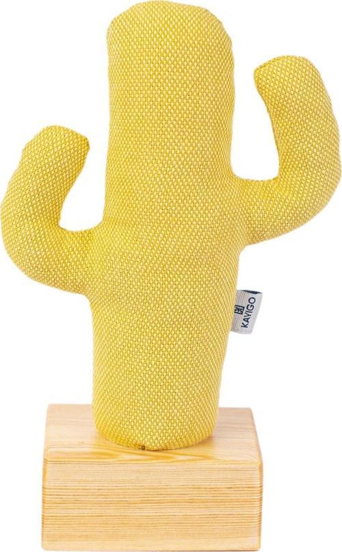 Cactus Lavanta Dolgulu Gri Notluk / Ahşap - Sarı