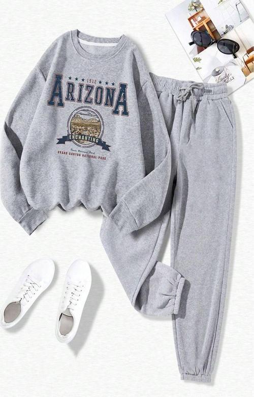 Arizona Baskılı Eşofman Takımı