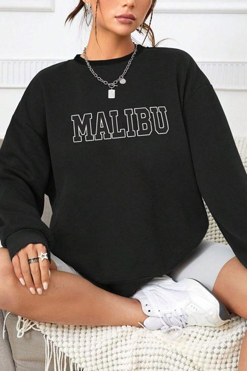 Unisex Kafadar Ayılar Baskılı Bisiklet Yaka Sweatshirt