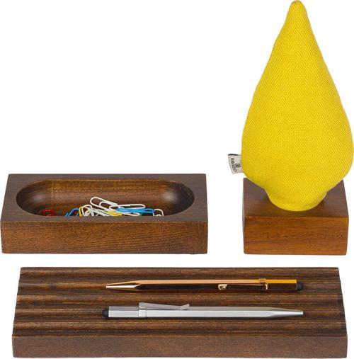 Woody Sarı Ladin Üçlü Set
