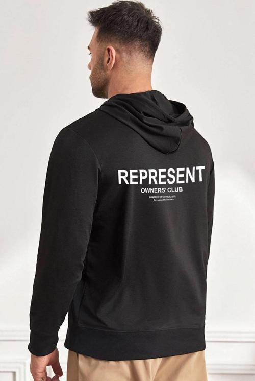 Unisex Represent Sırt Baskılı Sweatshirt