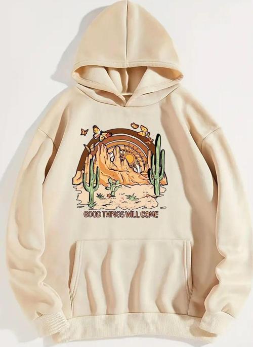 Arizona Baskılı Unisex Oversize Sweatshirt