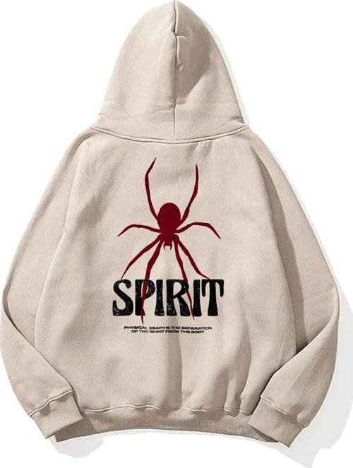 Unisex Malıbu Baskılı Oversize Sweatshirt