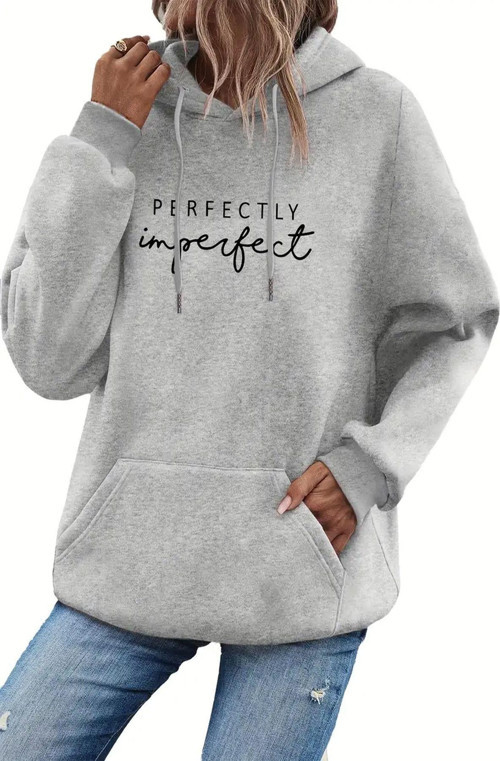 Perfectly Baskılı Oversize Sweatshirt