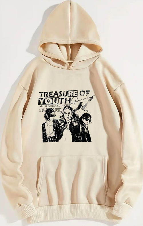 Treasure Of Youth Baskılı Oversize Sweatshirt