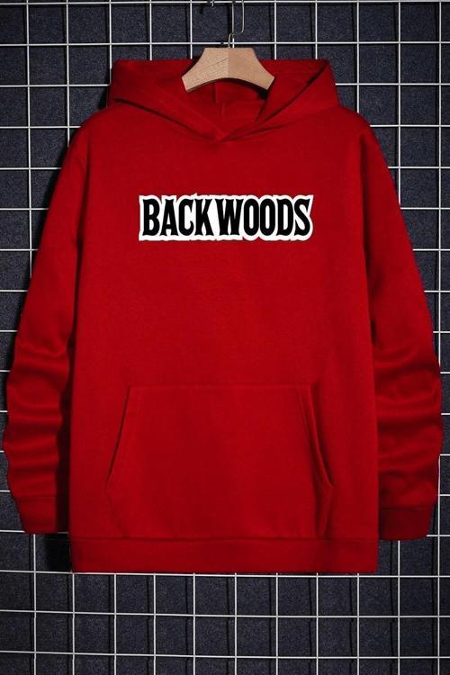 Unisex Backwoods Baskılı Sweatshirt