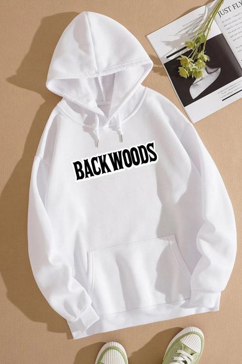 Unisex Backwoods Baskılı Sweatshirt