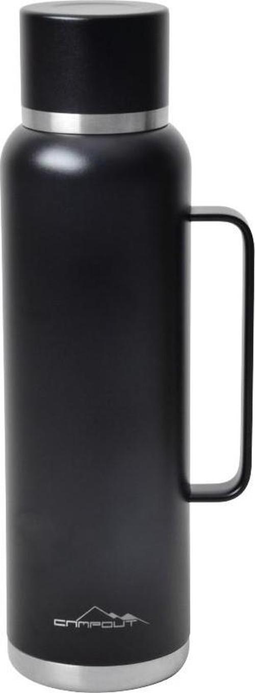 Campout Çift Katmanlı Termos 1500 ML Siyah