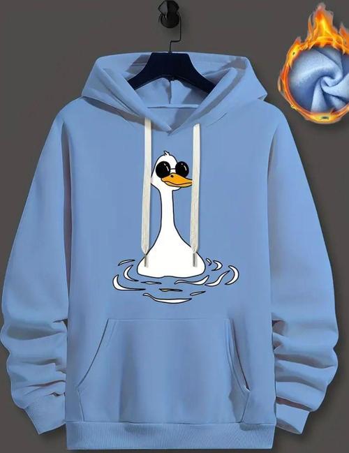 Duck Baskılı Oversize Sweatshirt