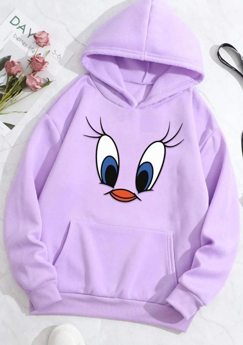 Unisex Tweety Baskılı Sweatshirt