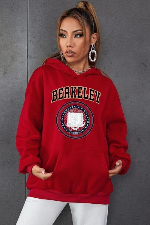 Unisex Berkeley Baskılı Sweatshirt