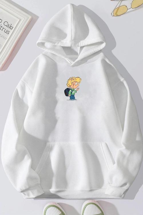 Unisex Cedric Üzümlü Kekim Baskılı Sweatshirt