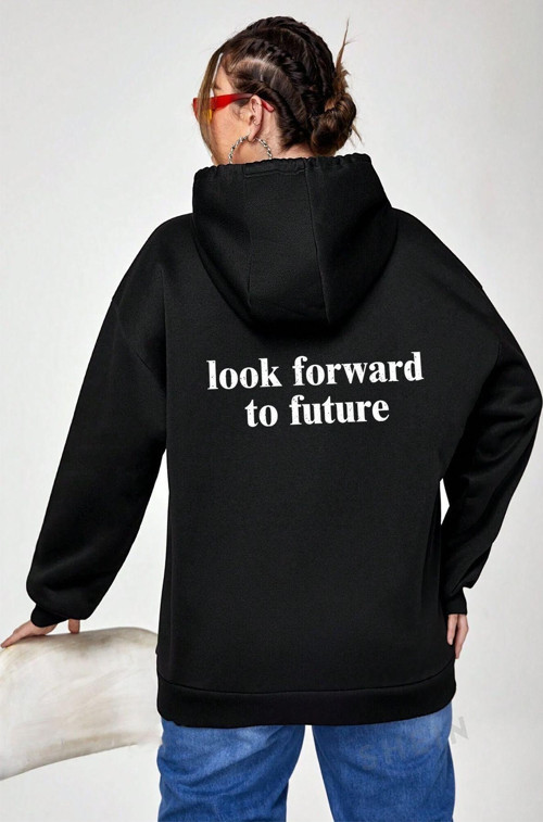 Mr. Everyting Baskılı Oversize Sweatshirt