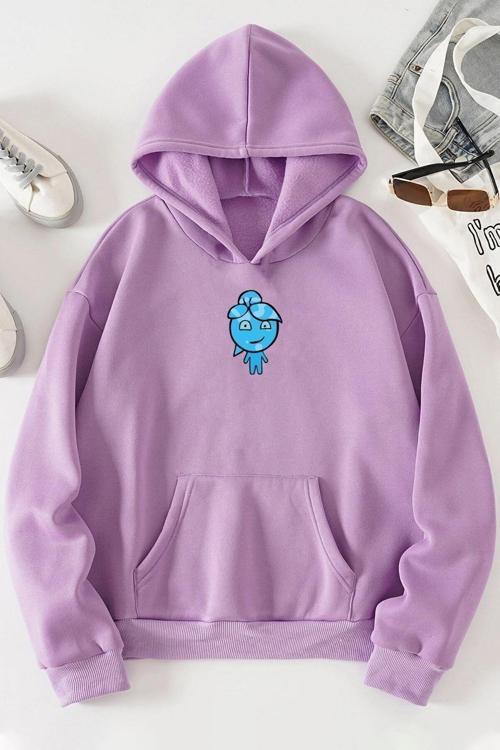 Unisex Su Avatar Baskılı Sweatshirt