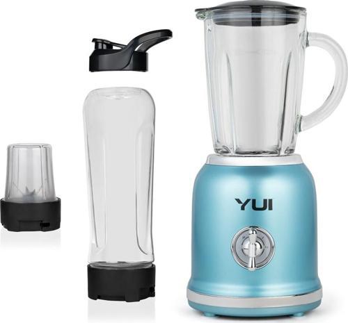 M18 3'ü 1 Arada Retro Smoothie Blender Seti Turkuaz (Yui Türkiye Garantili)