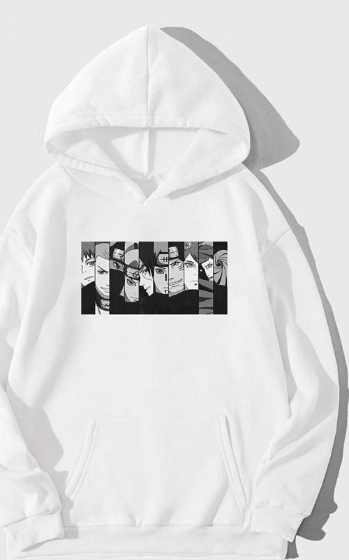 Unisex Naruto Baskılı Sweatshirt