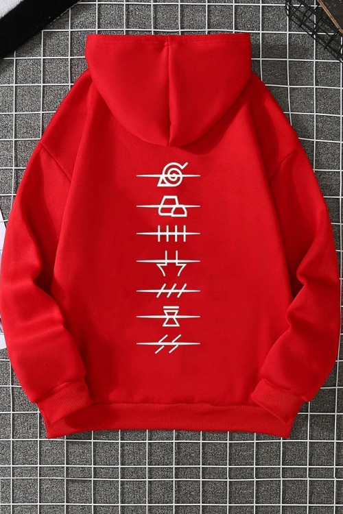 Unisex Sırt Baskılı Sweatshirt
