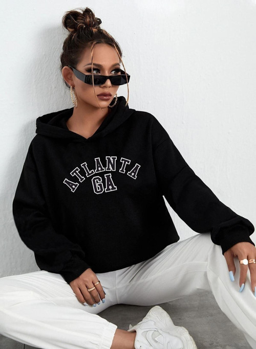 Unisex Atlanta Baskılı Sweatshirt