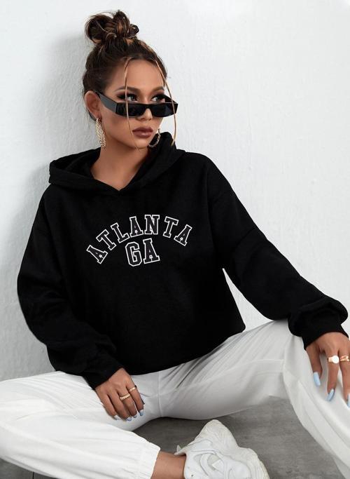 Unisex Atlanta Baskılı Sweatshirt