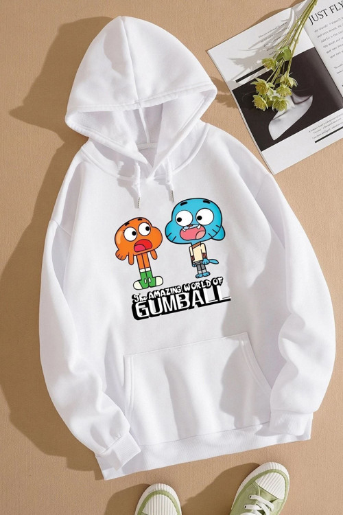 Unisex Gumball Baskılı Sweatshirt