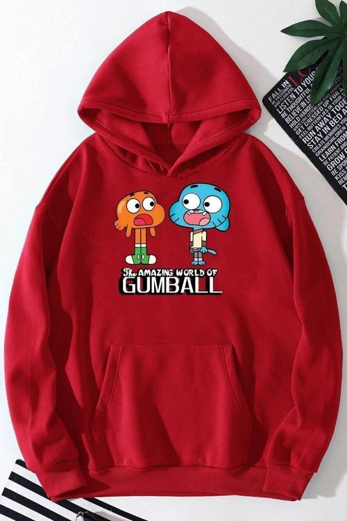 Unisex Gumball Baskılı Sweatshirt