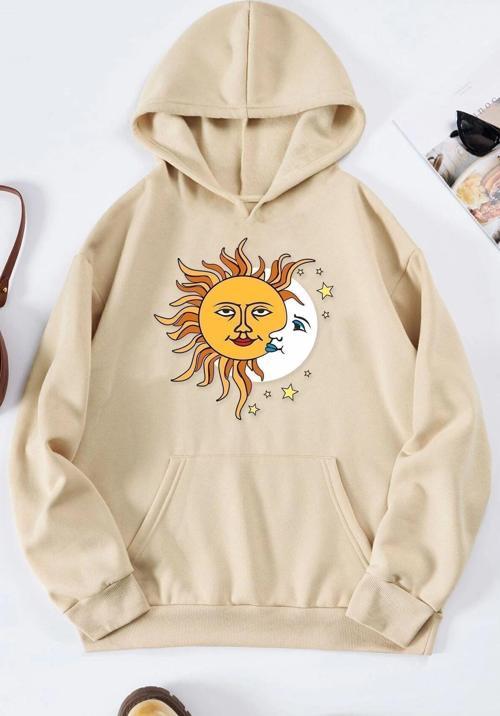 Unisex Larks' Tongues In Aspic Baskılı Sweatshirt