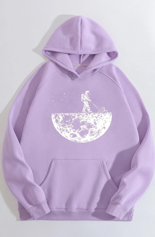 Unisex Uzay Temalı Sweatshirt
