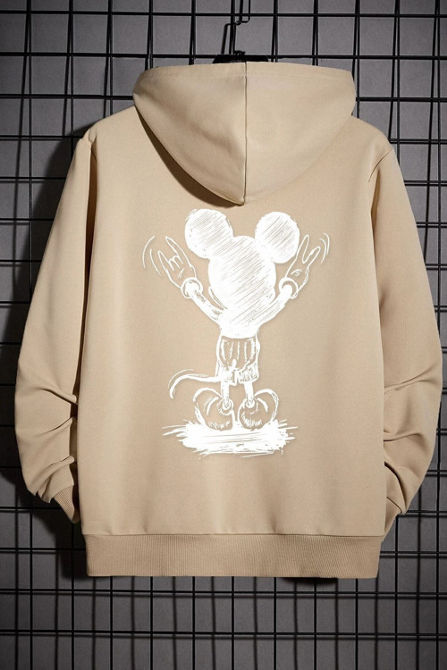 Unisex Usual Suspect Sırt Baskılı Sweatshirt