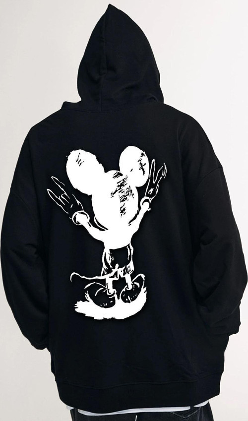 Unisex Usual Suspect Sırt Baskılı Sweatshirt