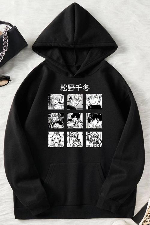 Unisex Ken Kaneki Baskılı Sweatshirt