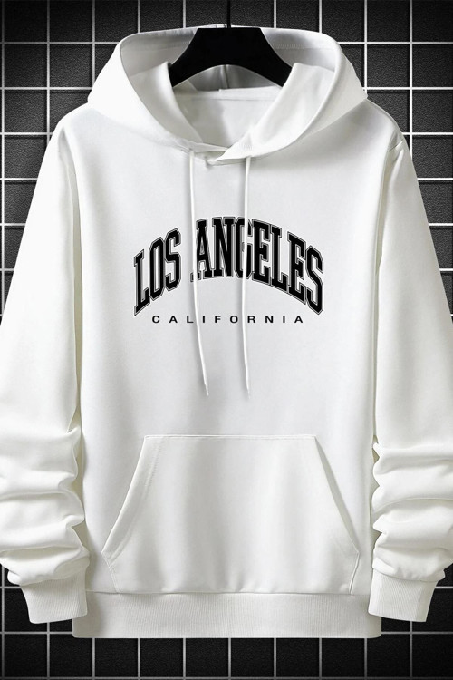 Unisex Los Angles Baskılı Sweatshirt