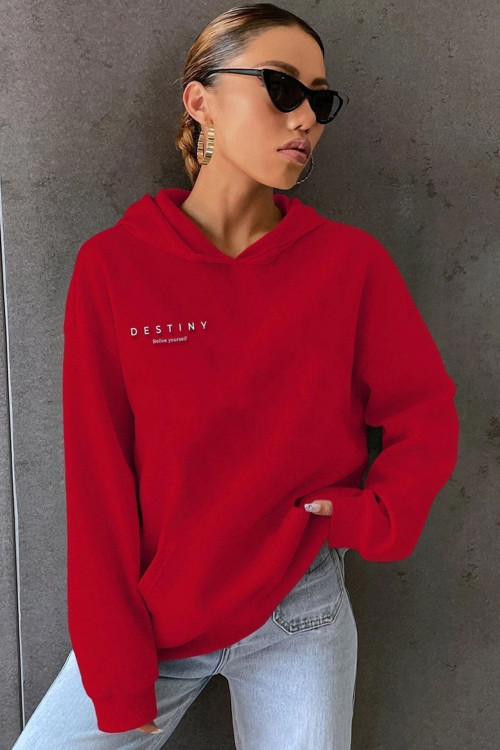 Unisex Destiny Baskılı Sweatshirt