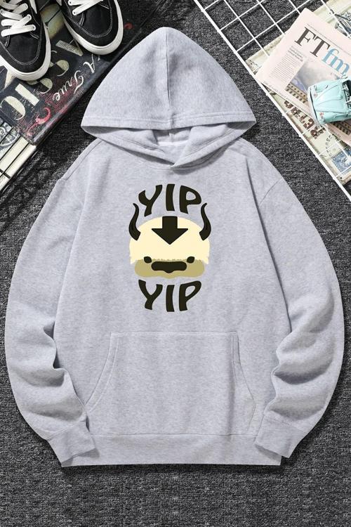 Unisex Avatar Appa Baskılı Sweatshirt