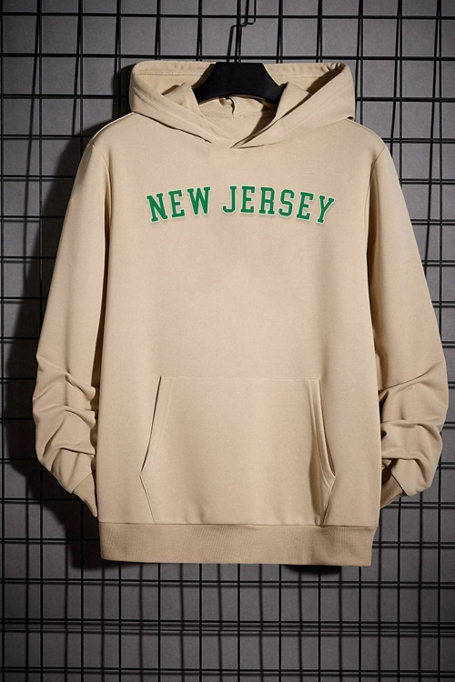 Unisex New Jersey Baskılı Sweatshirt